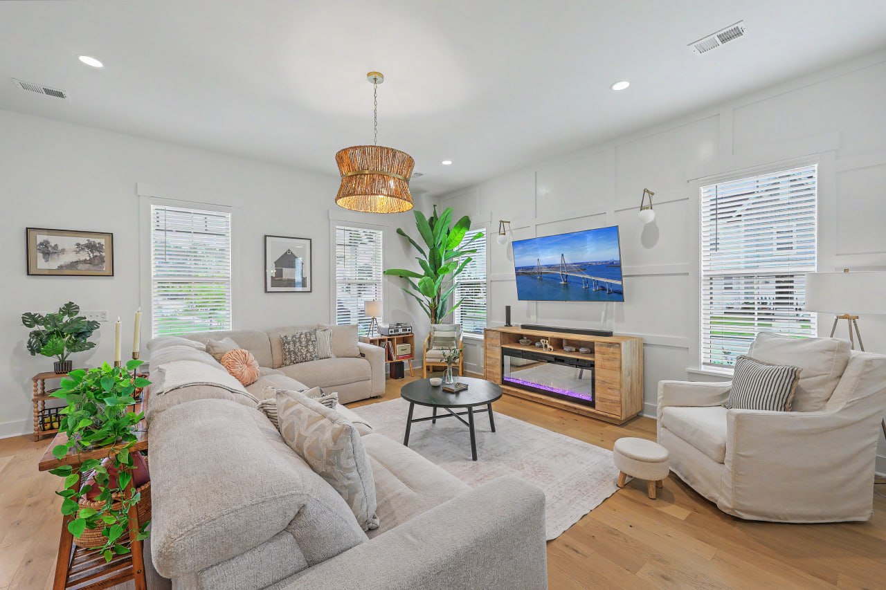 Bright living room
